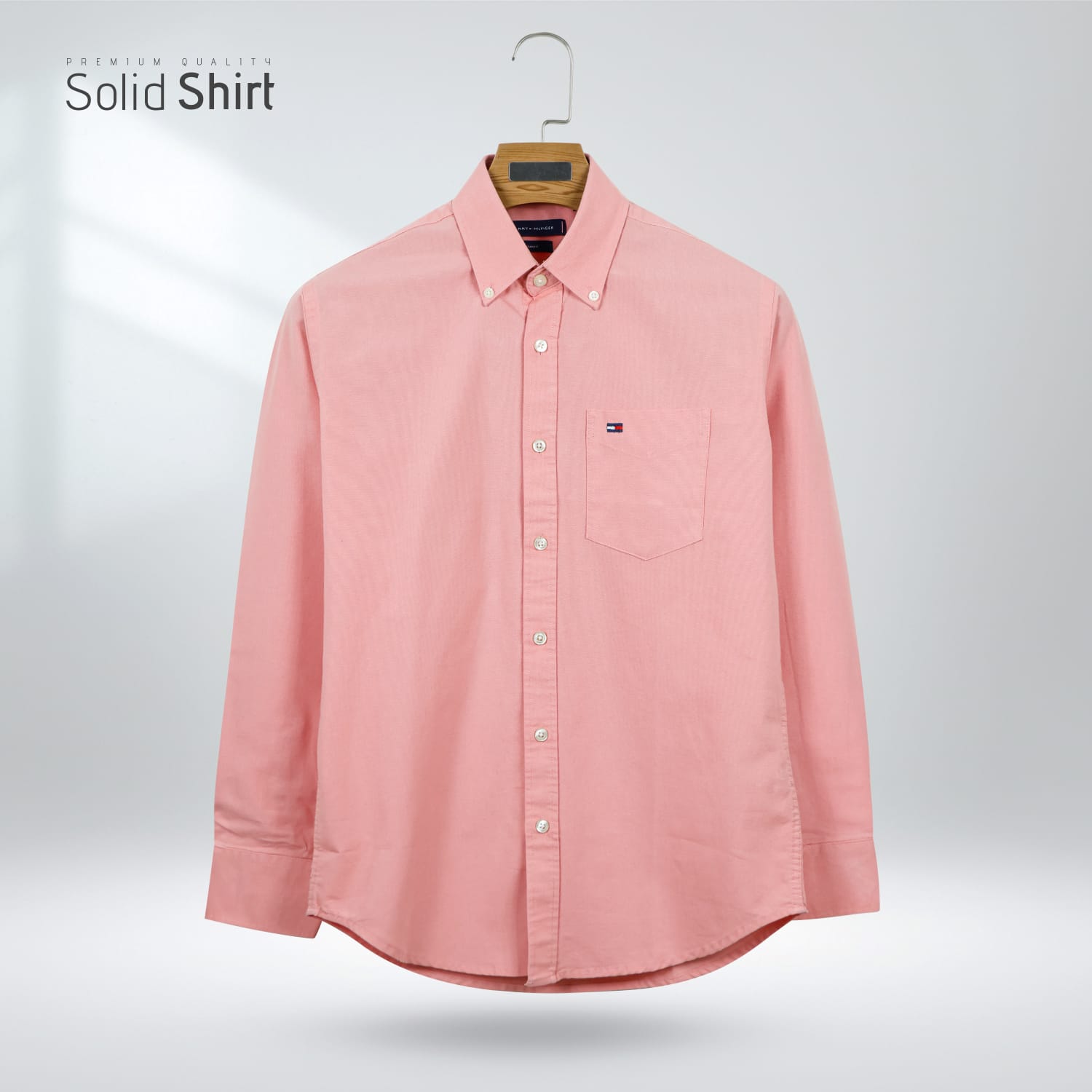 Pink Premium Men's Oxford Cotton Shirt